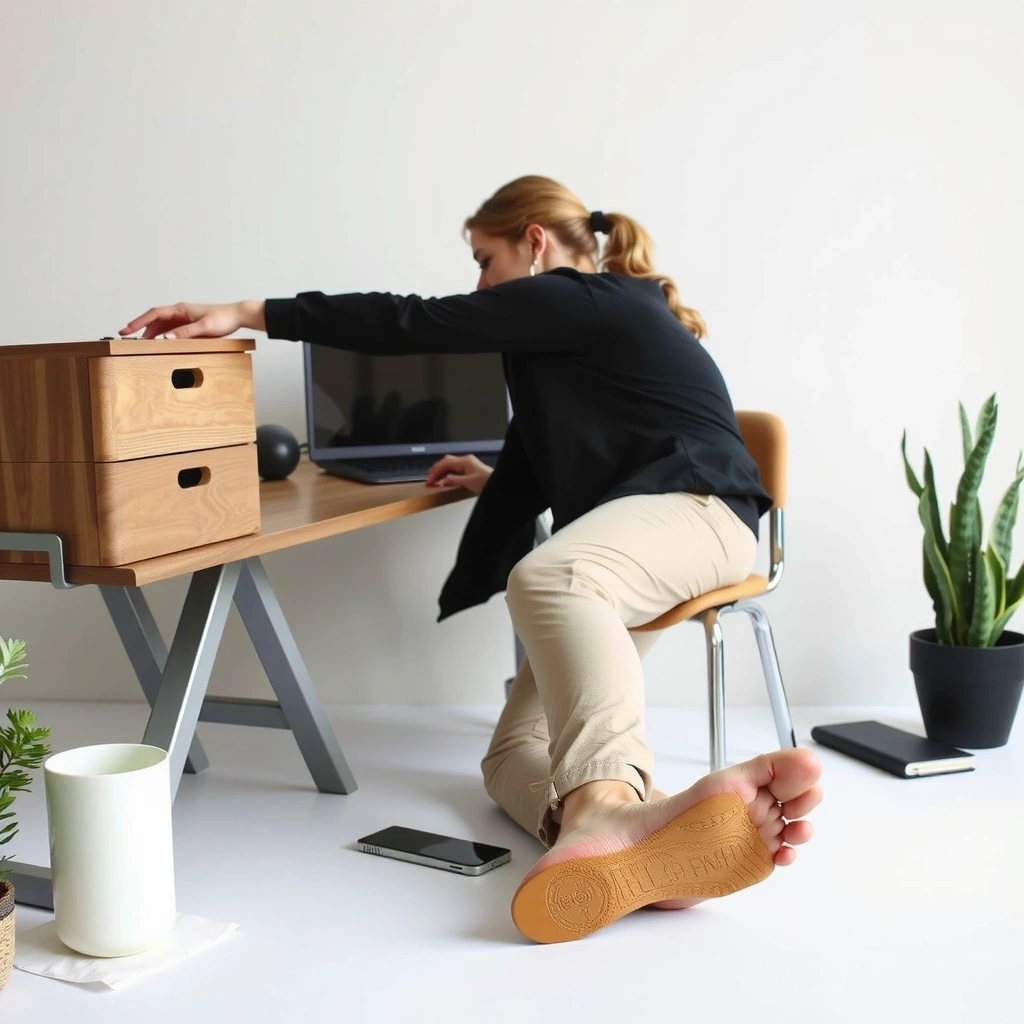 Čovek koji radi za stolom