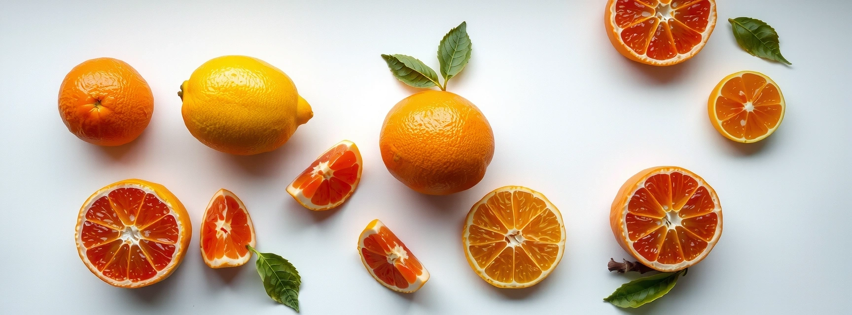 Sveži citrus plodovi - pomorandže, limun, grejpfrut iz kojih se dobijaju diosmin i hesperidin